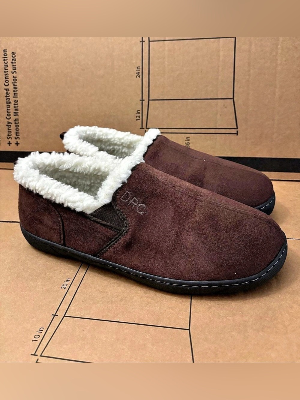 Dr. Comfort Men's Relax Slippers Size 12W